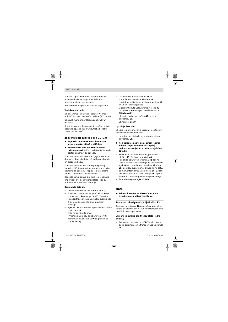 Bosch GCM 12 SD Professional User Manual | Page 510 / 620