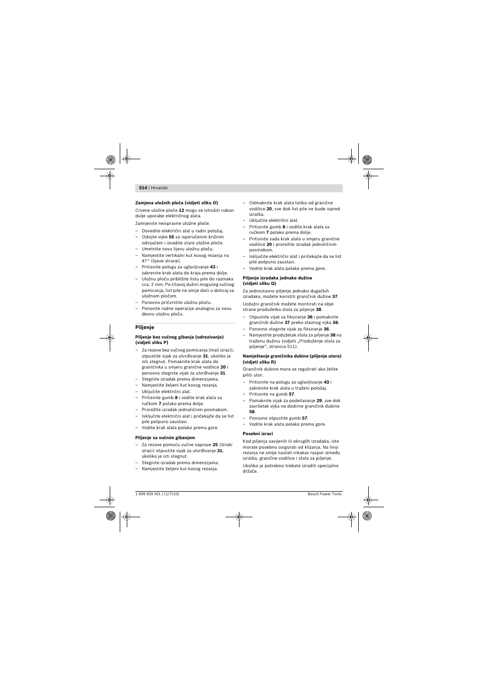 Bosch GCM 12 SD Professional User Manual | Page 514 / 620