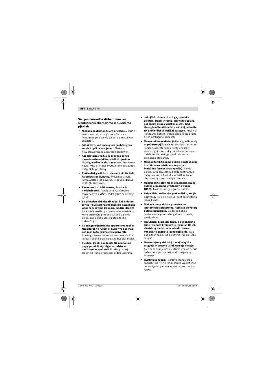 Bosch GCM 12 SD Professional User Manual | Page 564 / 620