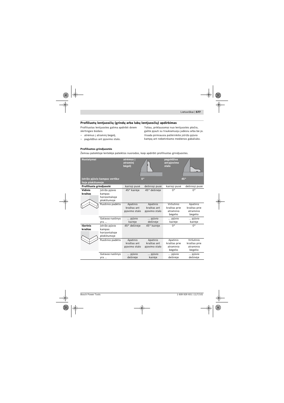 Bosch GCM 12 SD Professional User Manual | Page 577 / 620