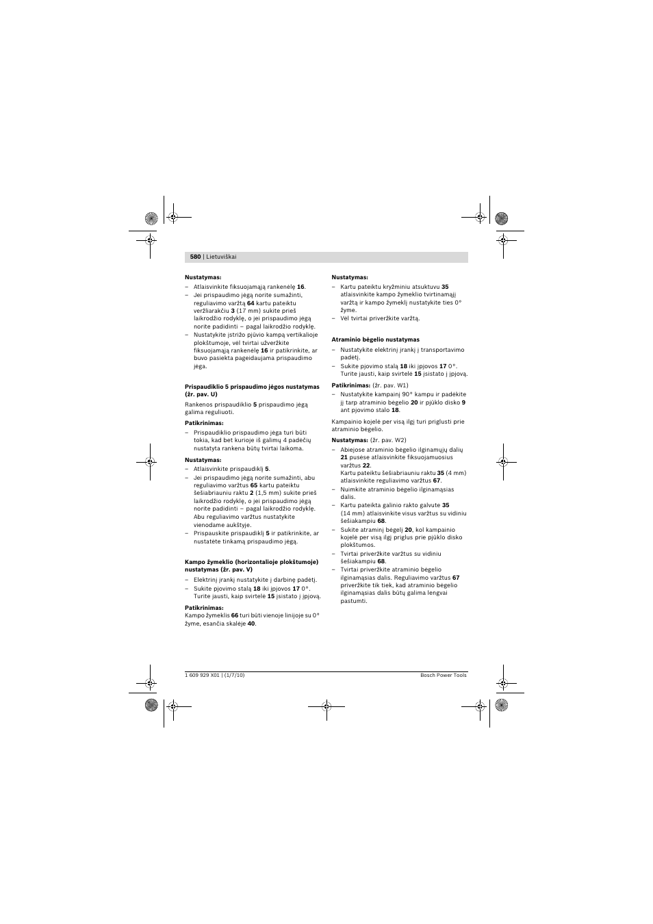 Bosch GCM 12 SD Professional User Manual | Page 580 / 620