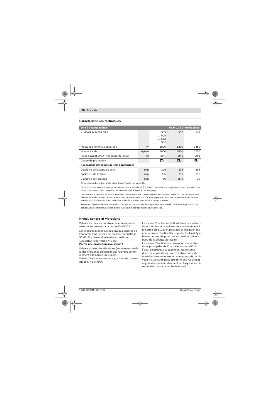 Bosch GCM 12 SD Professional User Manual | Page 60 / 620