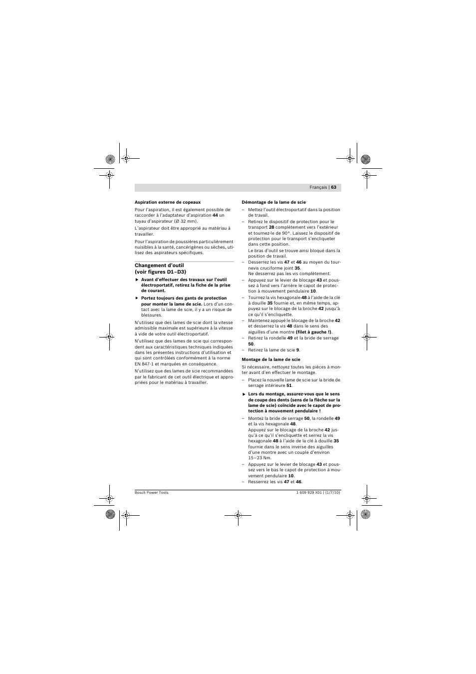 Bosch GCM 12 SD Professional User Manual | Page 63 / 620