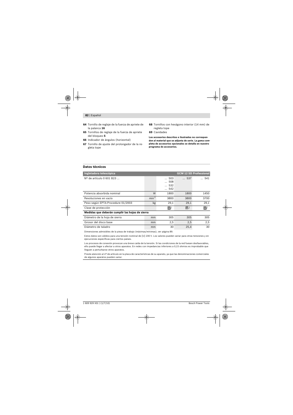 Bosch GCM 12 SD Professional User Manual | Page 82 / 620