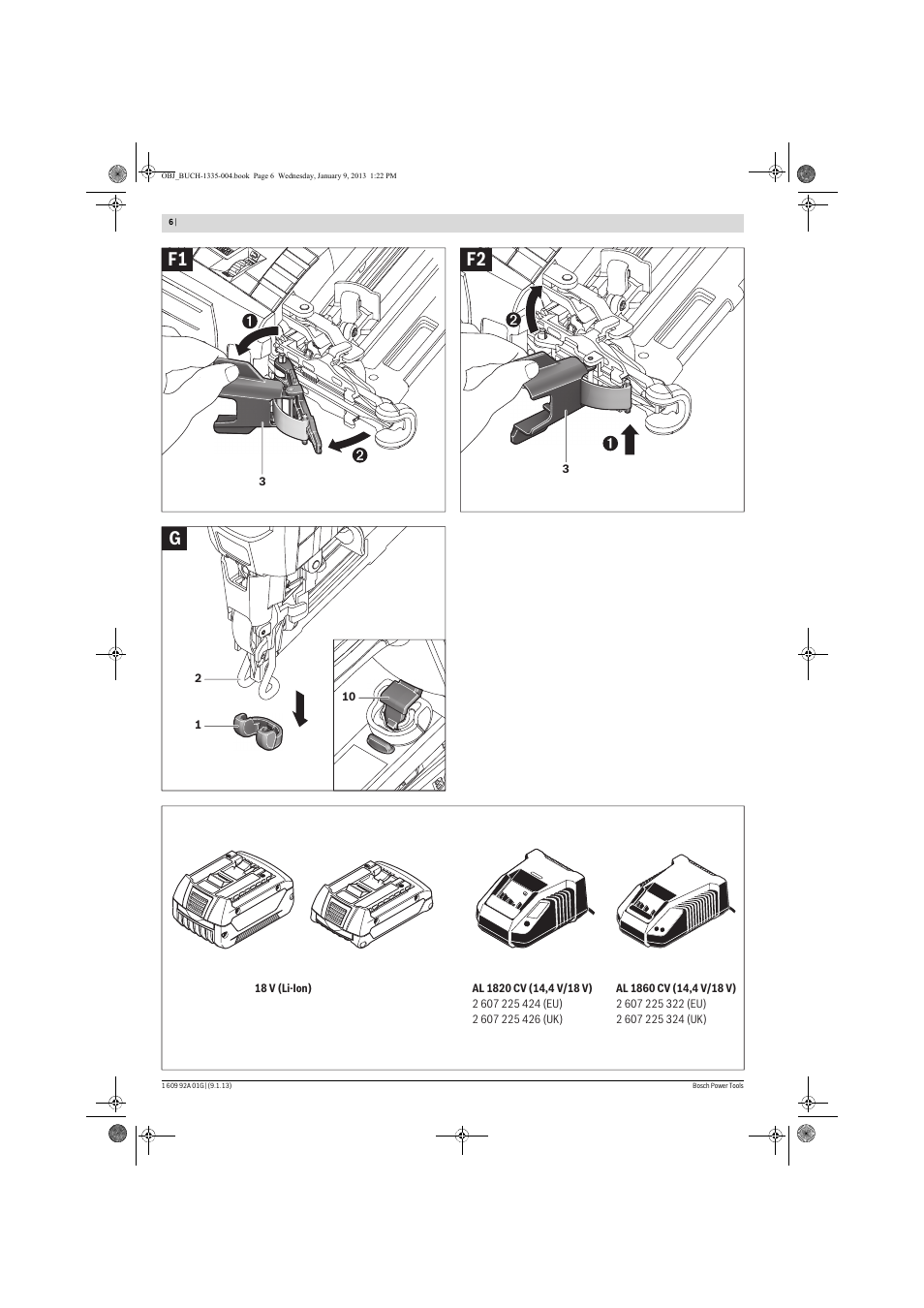 Gf2 f1 | Bosch GSK 18 V-LI Professional User Manual | Page 6 / 130