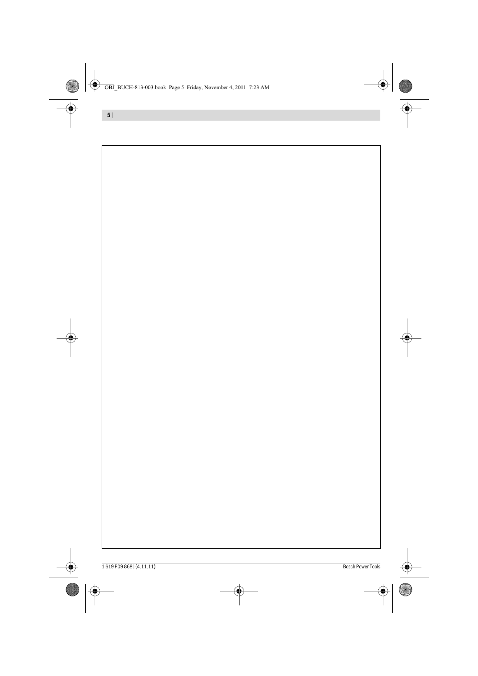 Bosch GKS 190 Professional User Manual | Page 5 / 193