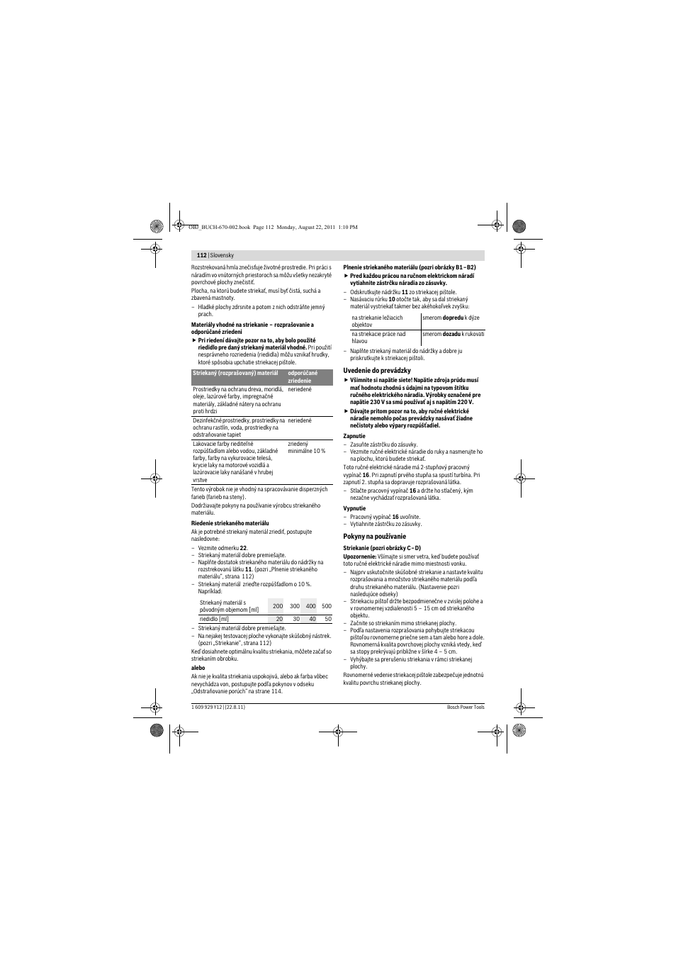 Bosch PFS 55 User Manual | Page 112 / 191