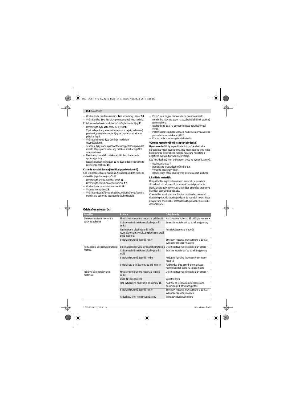 Bosch PFS 55 User Manual | Page 114 / 191