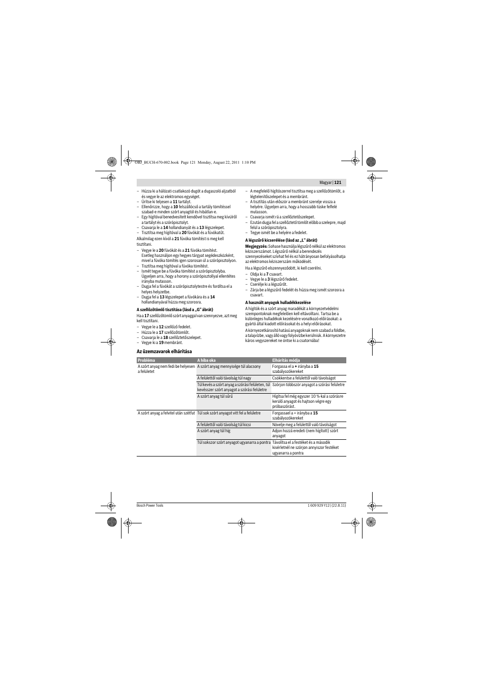 Bosch PFS 55 User Manual | Page 121 / 191