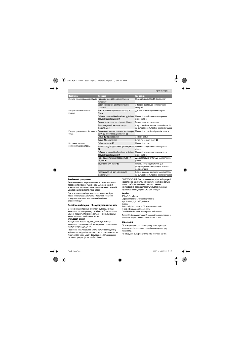 Bosch PFS 55 User Manual | Page 137 / 191