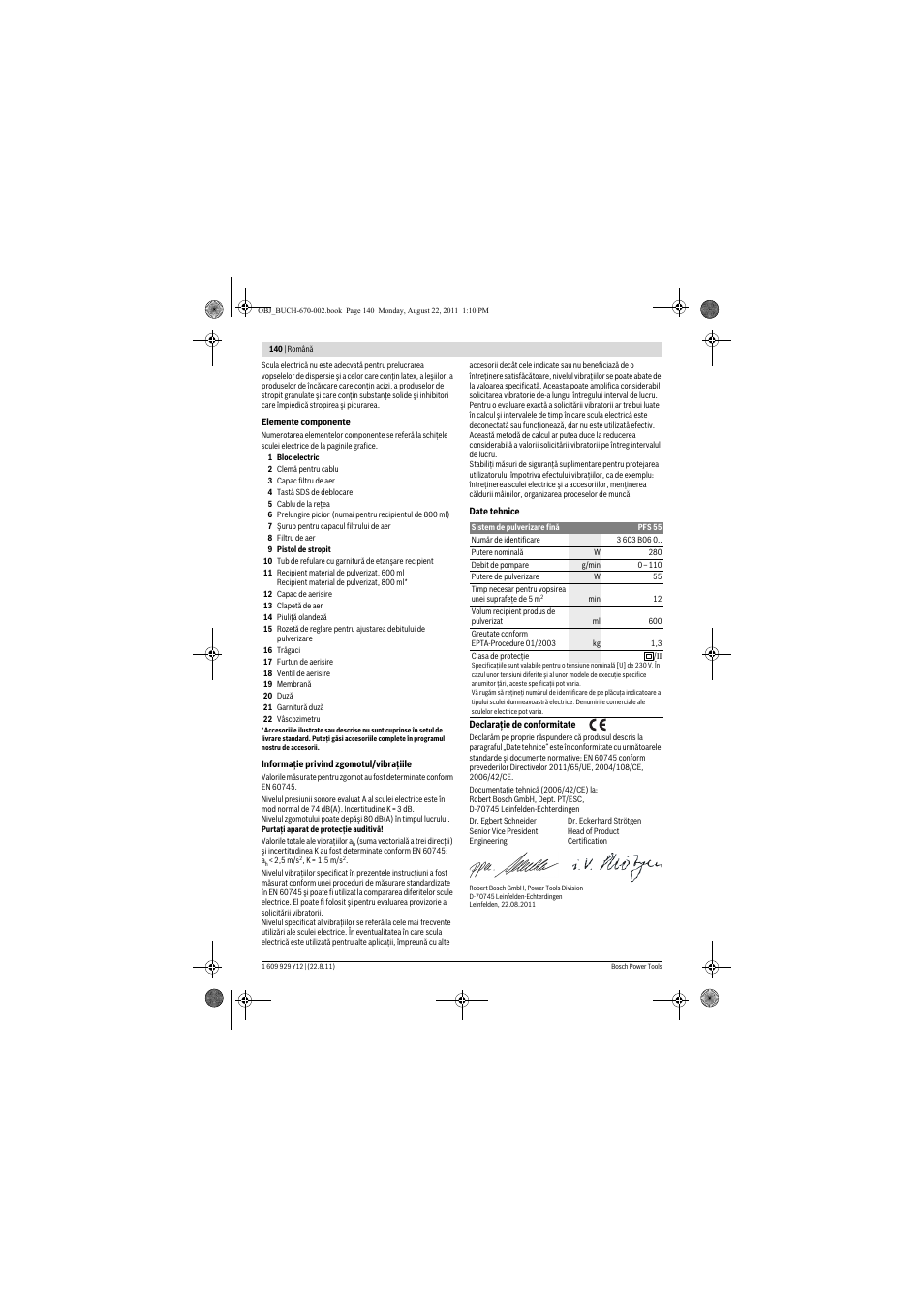 Bosch PFS 55 User Manual | Page 140 / 191