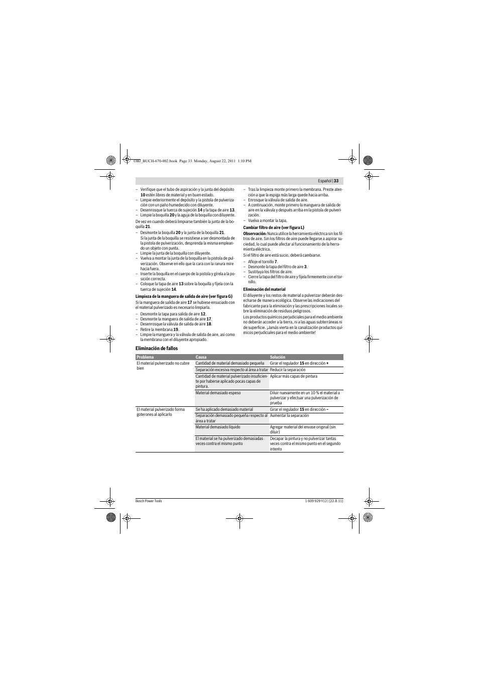 Bosch PFS 55 User Manual | Page 33 / 191