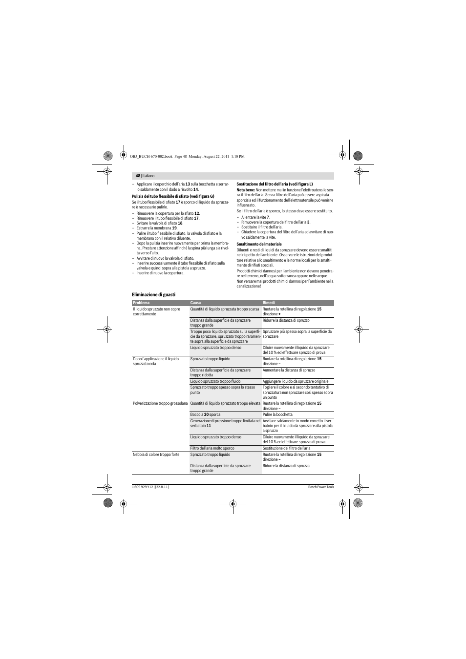 Bosch PFS 55 User Manual | Page 48 / 191