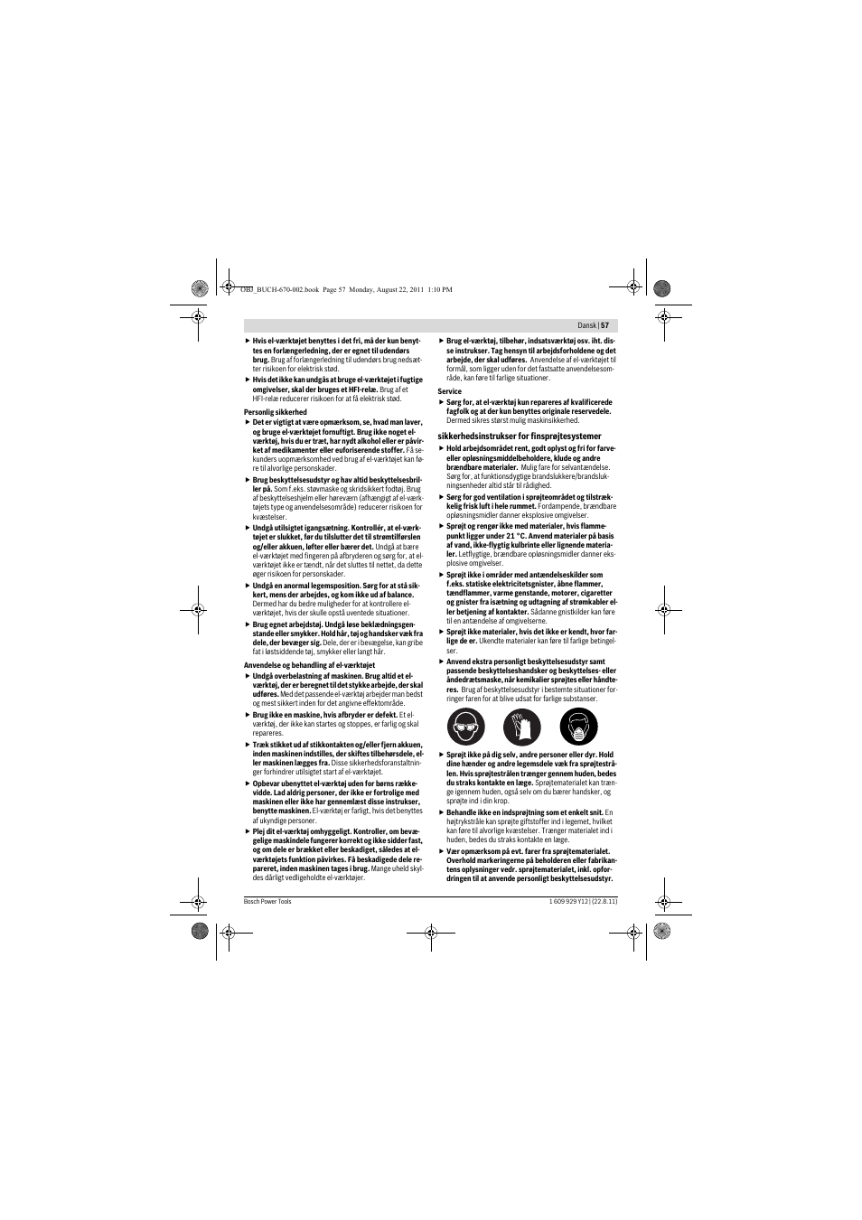 Bosch PFS 55 User Manual | Page 57 / 191