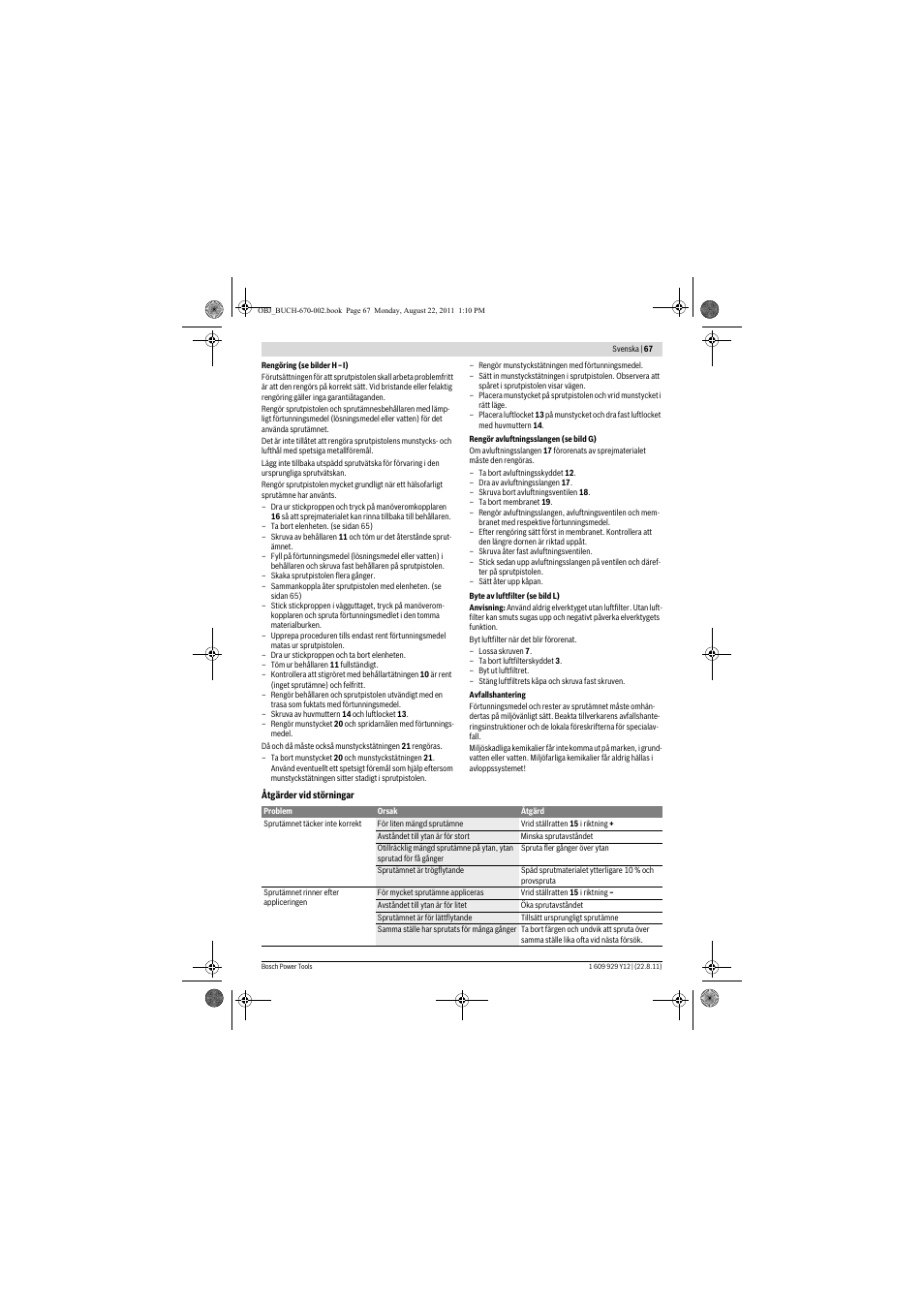 Bosch PFS 55 User Manual | Page 67 / 191