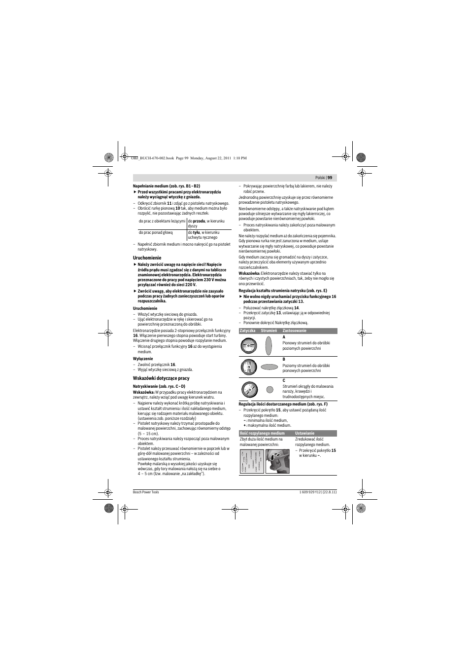 Bosch PFS 55 User Manual | Page 99 / 191