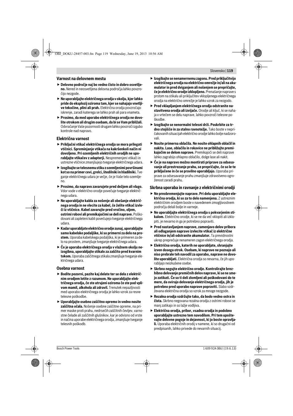 Bosch GSB 14,4 V-LI Professional User Manual | Page 119 / 157