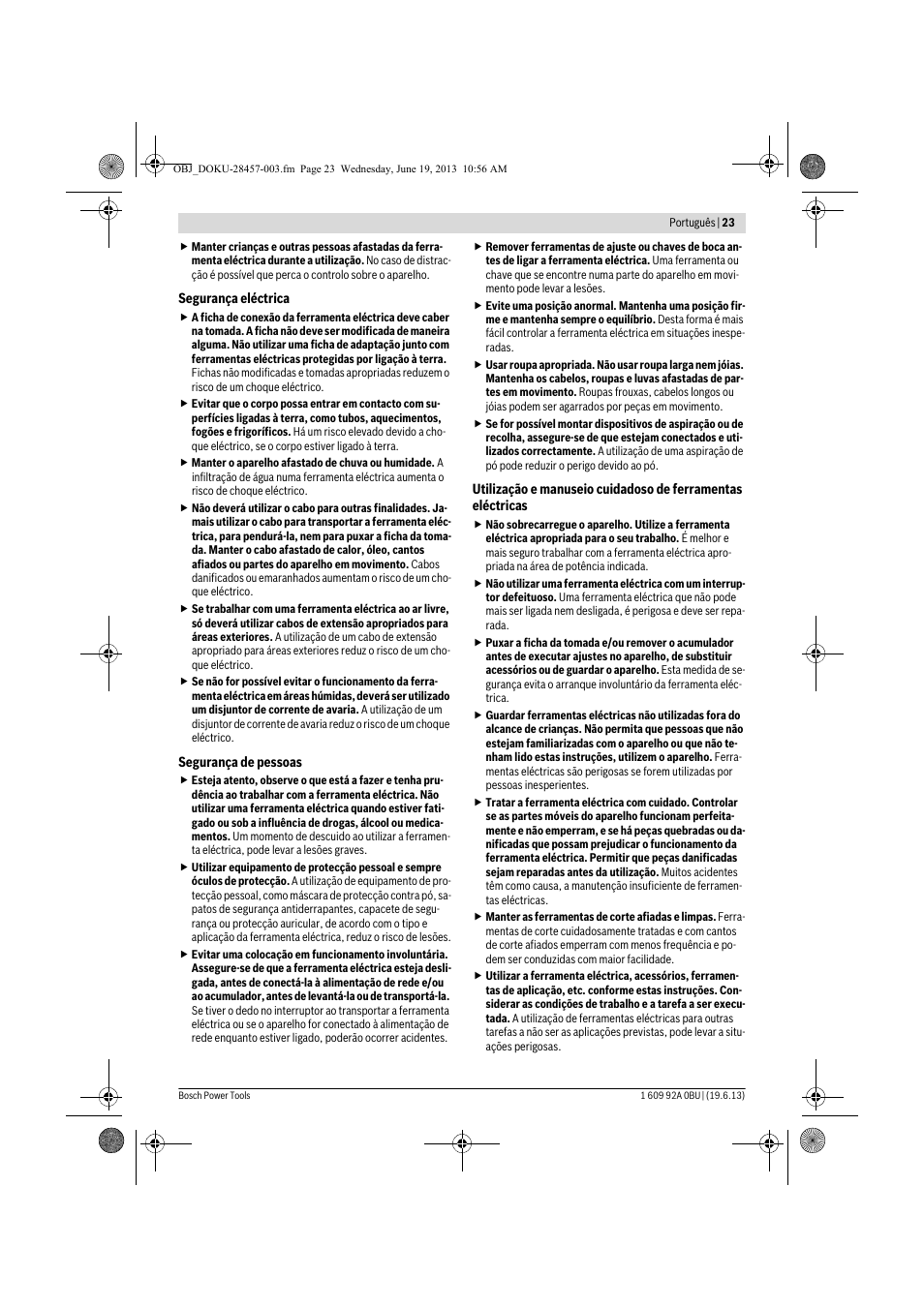 Bosch GSB 14,4 V-LI Professional User Manual | Page 23 / 157