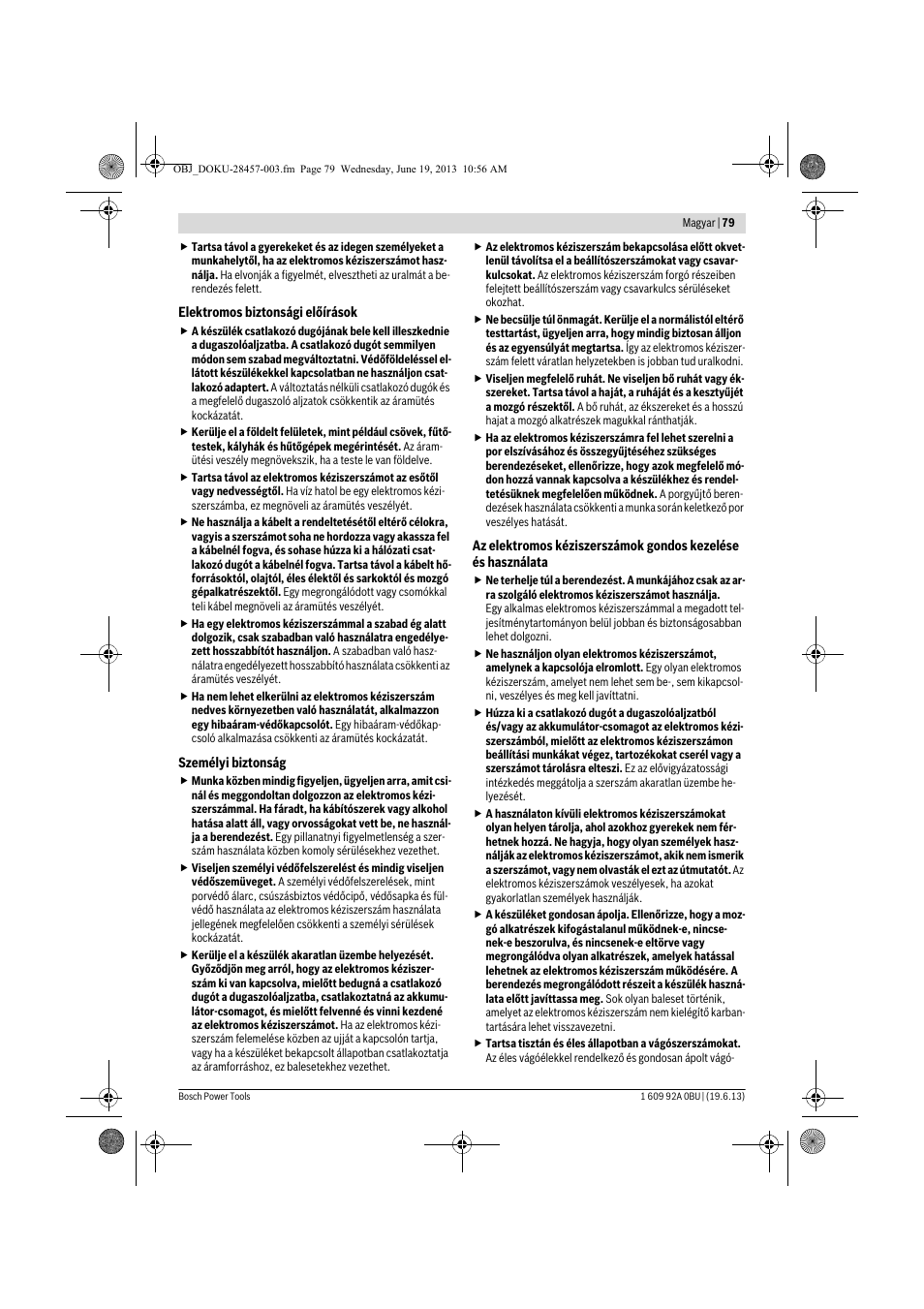 Bosch GSB 14,4 V-LI Professional User Manual | Page 79 / 157