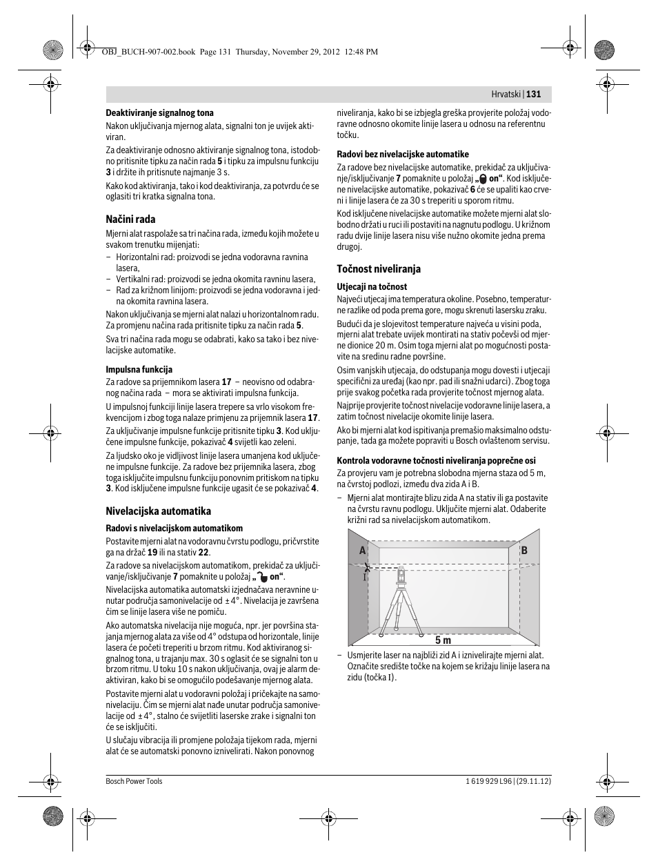 Bosch GLL 2-80 P Professional User Manual | Page 131 / 193