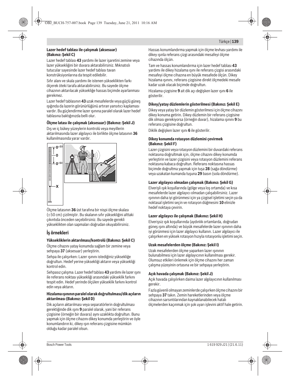 Bosch GRL 300 HV Professional User Manual | Page 139 / 309