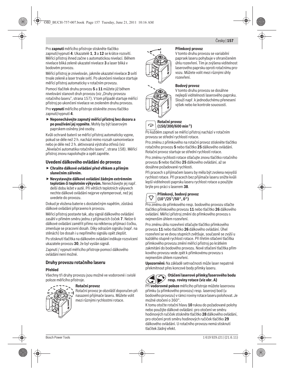 Bosch GRL 300 HV Professional User Manual | Page 157 / 309