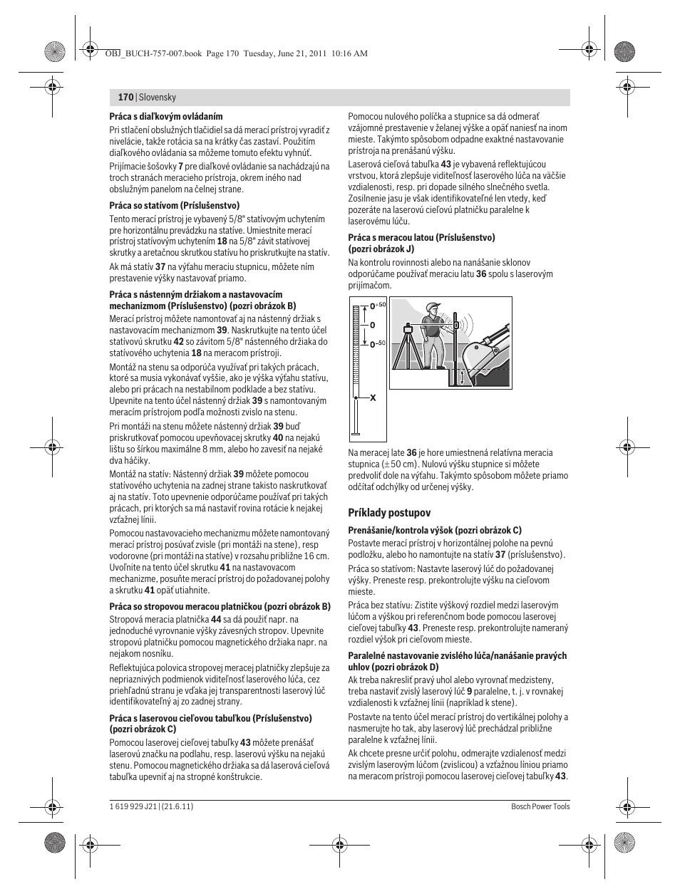 Bosch GRL 300 HV Professional User Manual | Page 170 / 309