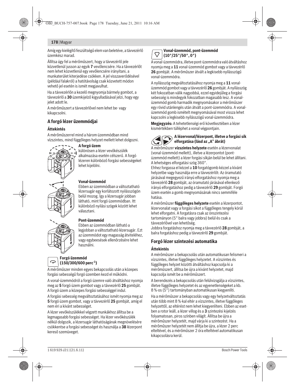 Bosch GRL 300 HV Professional User Manual | Page 178 / 309