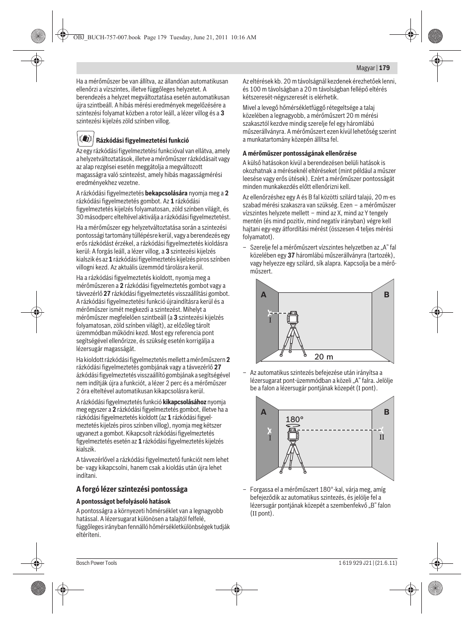 Bosch GRL 300 HV Professional User Manual | Page 179 / 309