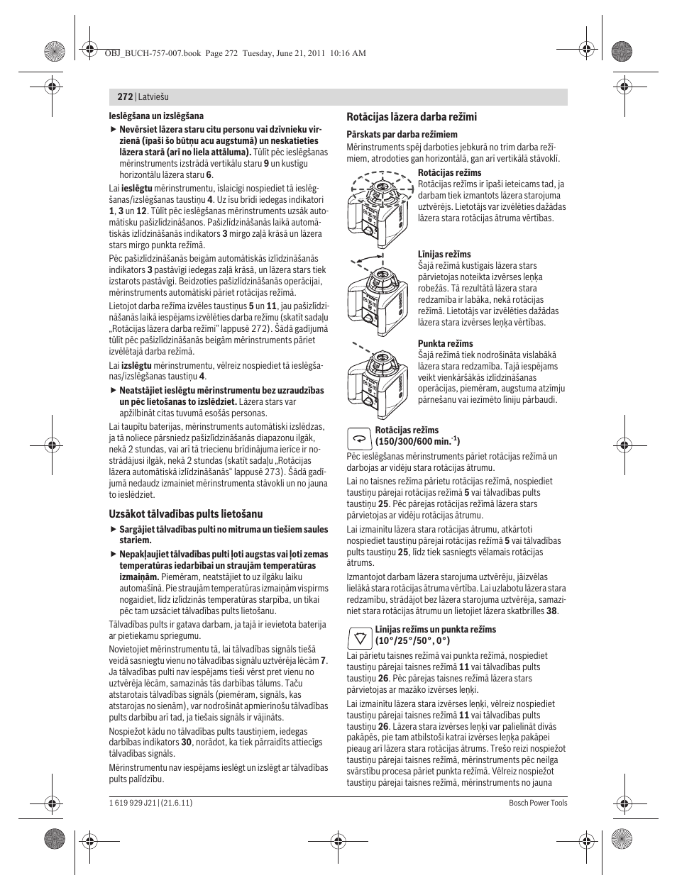 Bosch GRL 300 HV Professional User Manual | Page 272 / 309