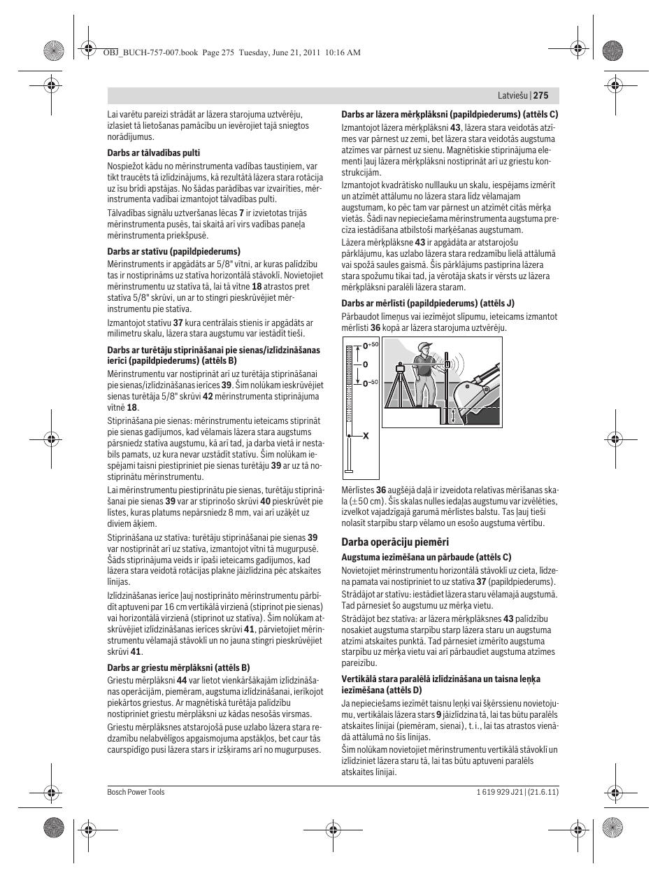 Bosch GRL 300 HV Professional User Manual | Page 275 / 309