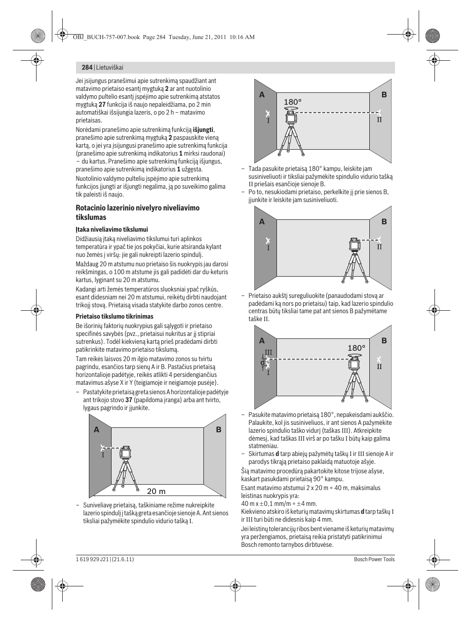 Bosch GRL 300 HV Professional User Manual | Page 284 / 309