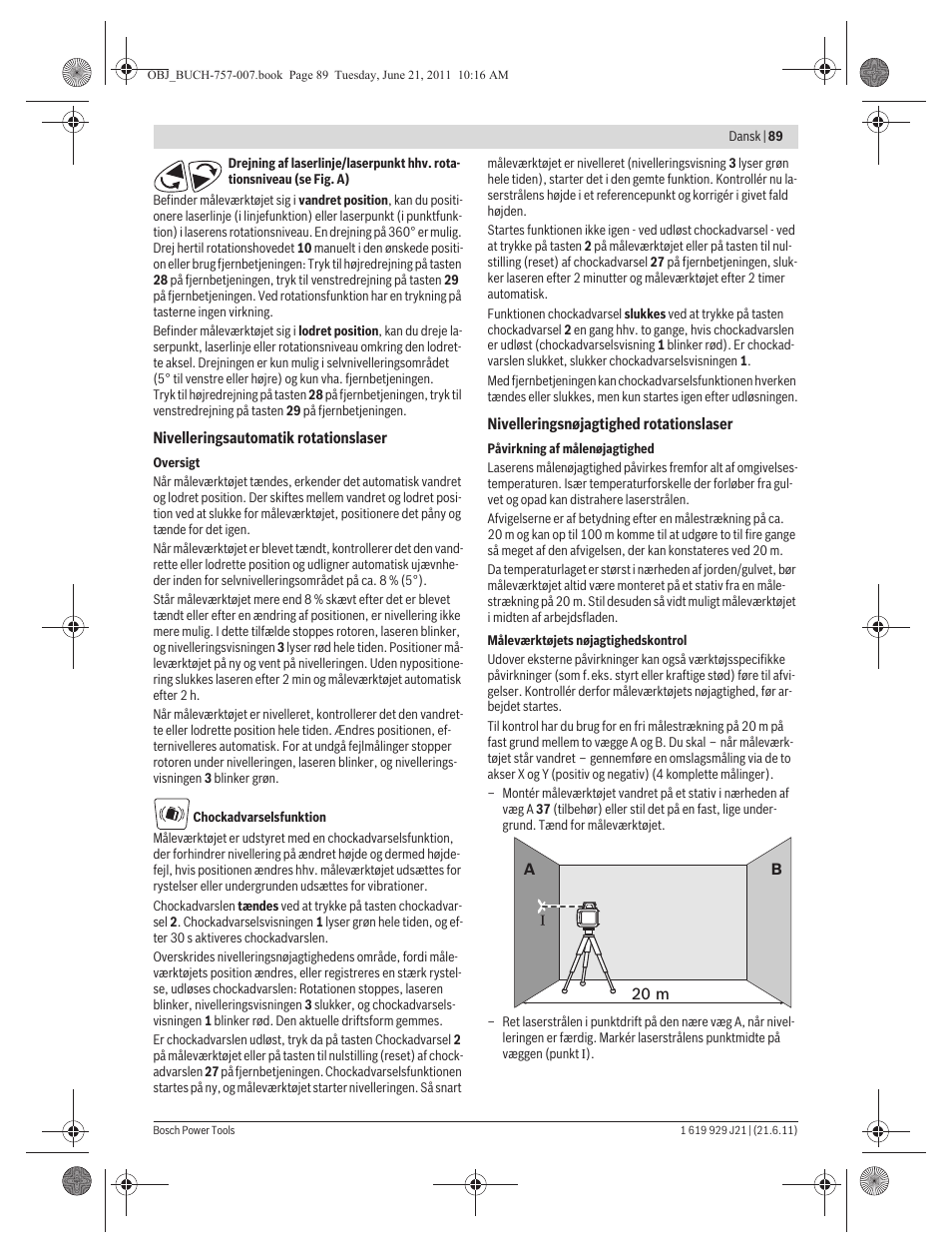 Bosch GRL 300 HV Professional User Manual | Page 89 / 309