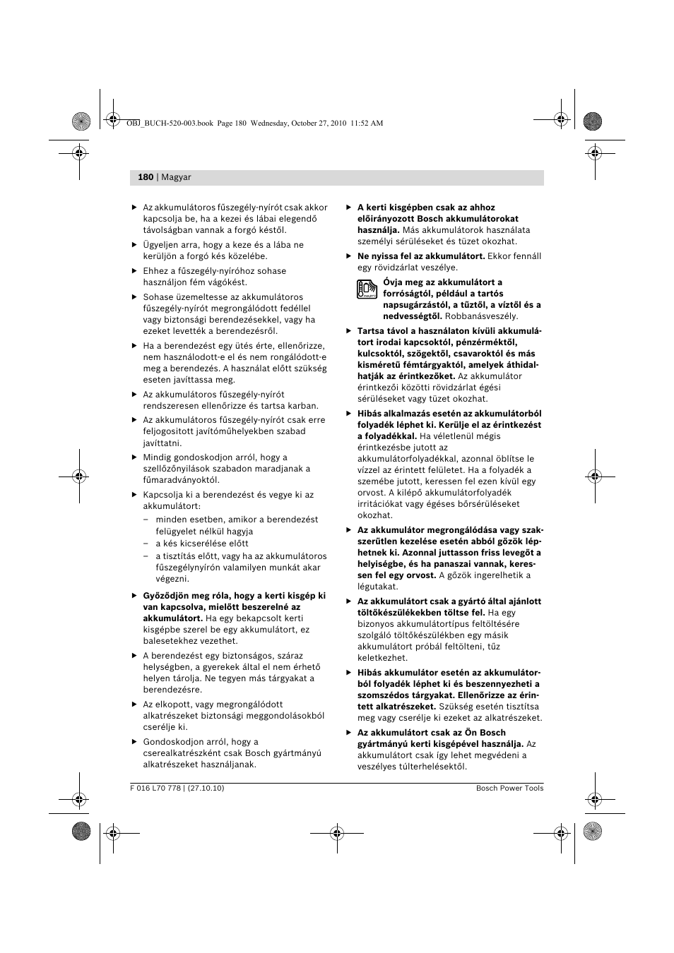 Bosch ART 23 LI User Manual | Page 180 / 297