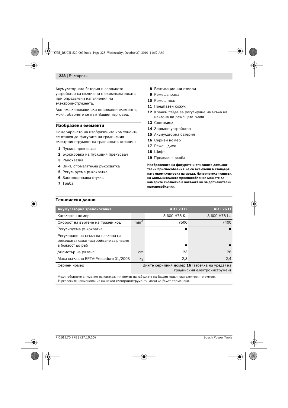 Bosch ART 23 LI User Manual | Page 228 / 297