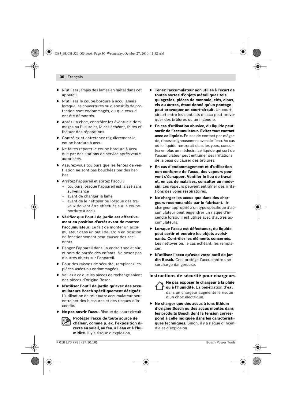 Bosch ART 23 LI User Manual | Page 30 / 297