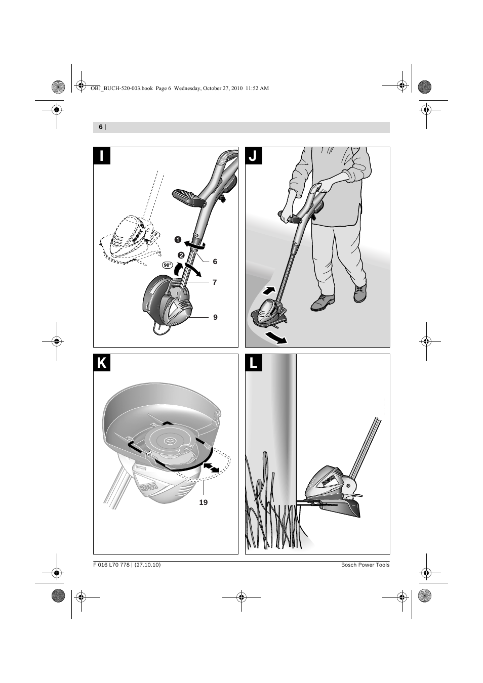 Lk j i | Bosch ART 23 LI User Manual | Page 6 / 297