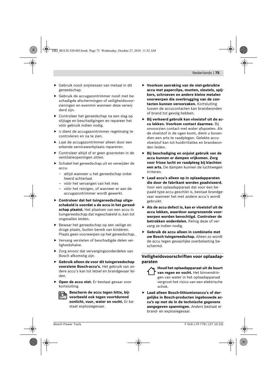 Bosch ART 23 LI User Manual | Page 75 / 297