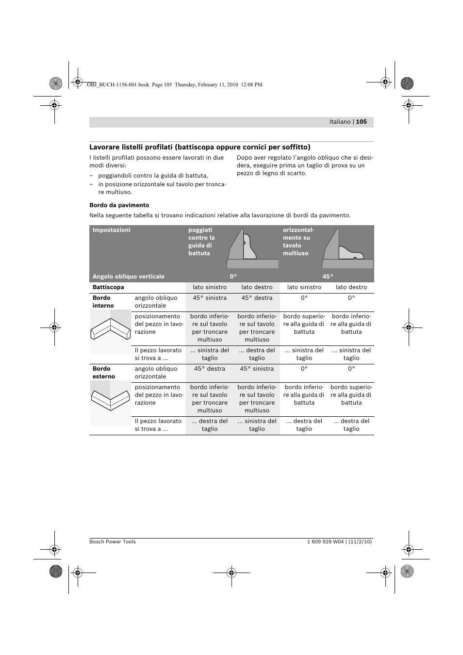 Bosch GCM 10 J Professional User Manual | Page 105 / 470