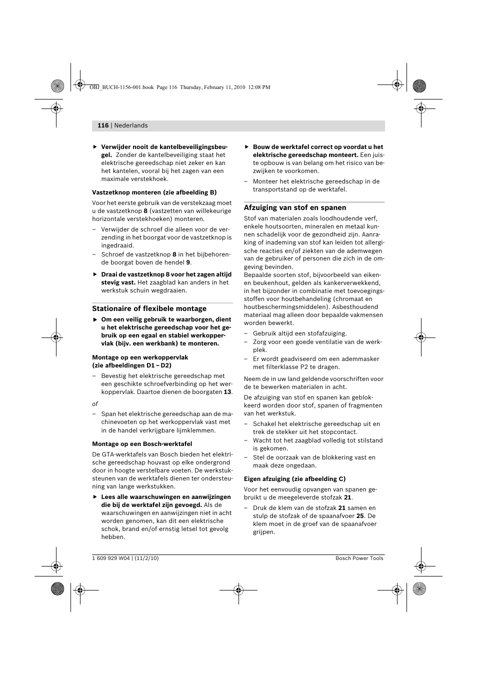 Bosch GCM 10 J Professional User Manual | Page 116 / 470