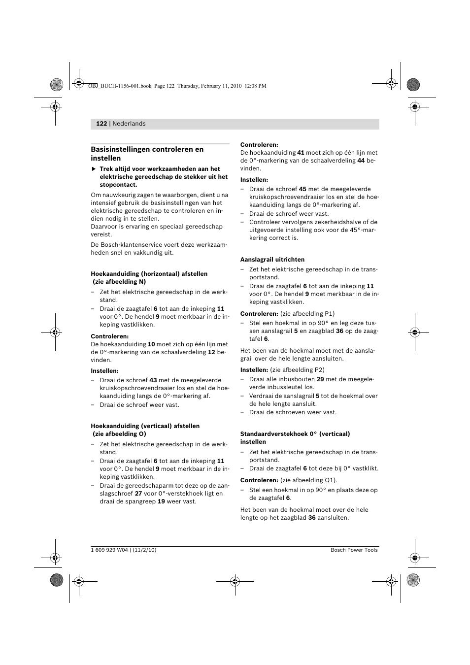 Bosch GCM 10 J Professional User Manual | Page 122 / 470