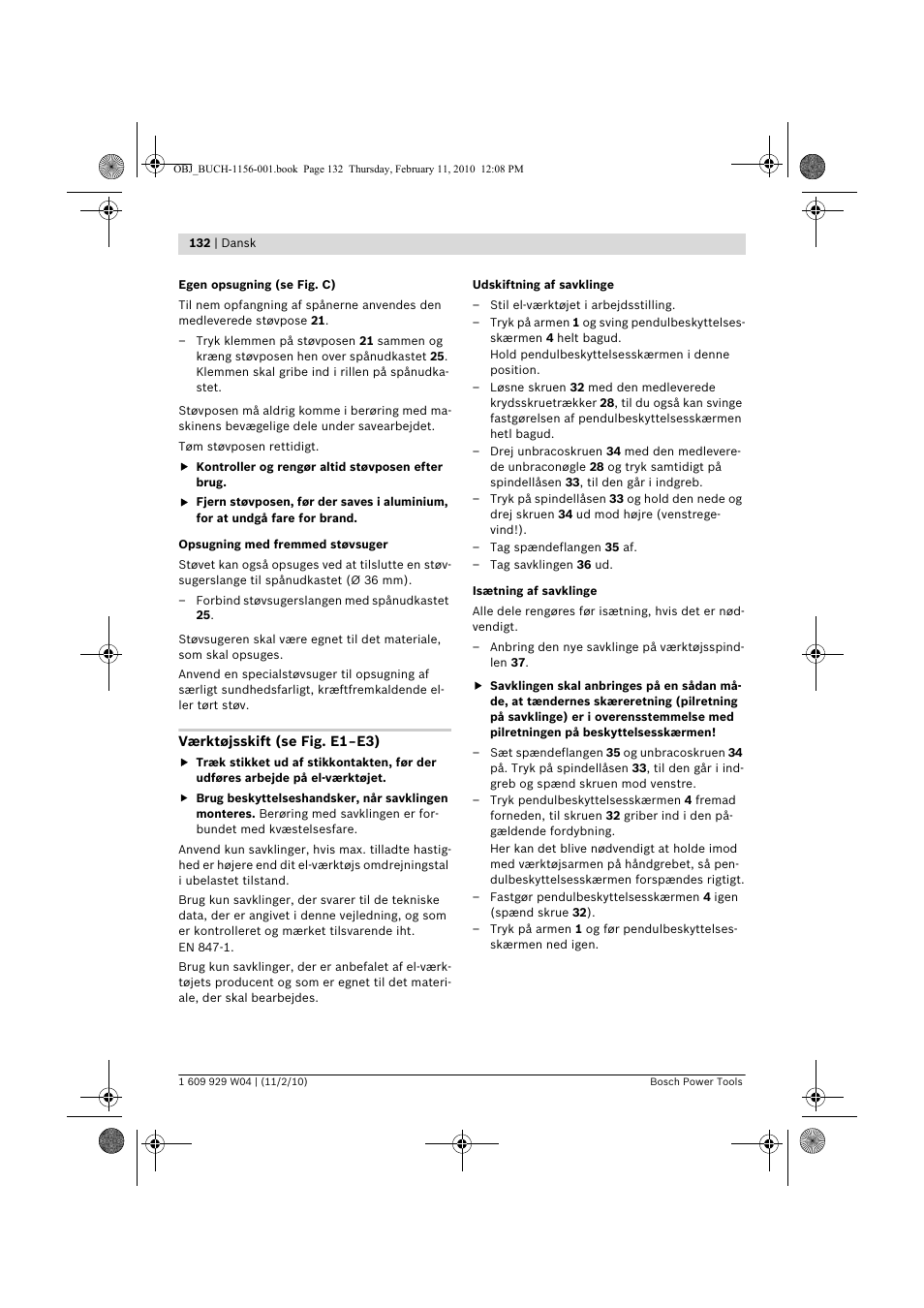 Bosch GCM 10 J Professional User Manual | Page 132 / 470