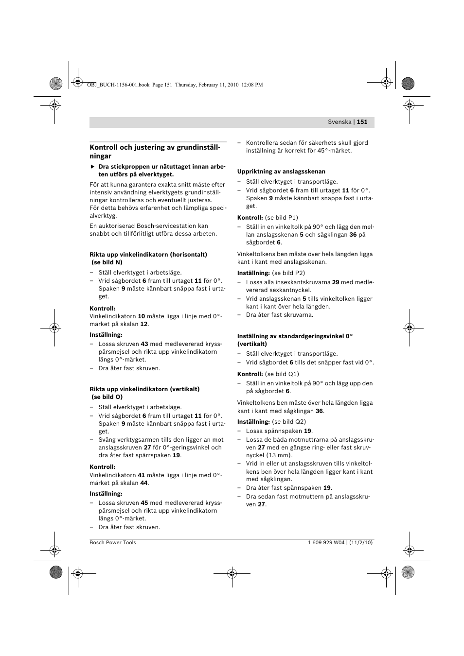 Bosch GCM 10 J Professional User Manual | Page 151 / 470