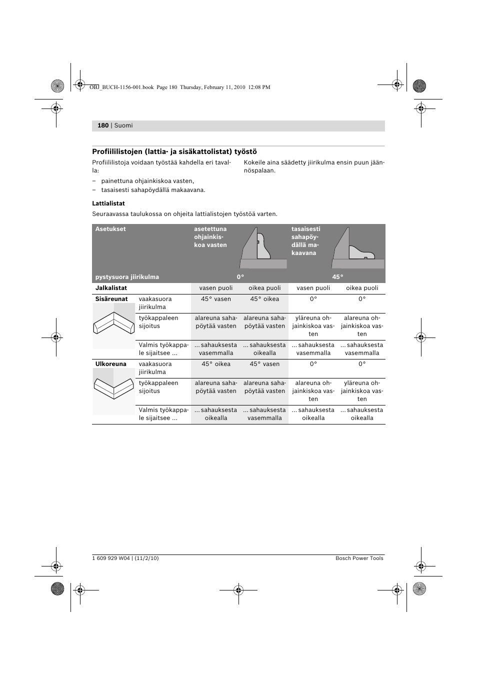 Bosch GCM 10 J Professional User Manual | Page 180 / 470