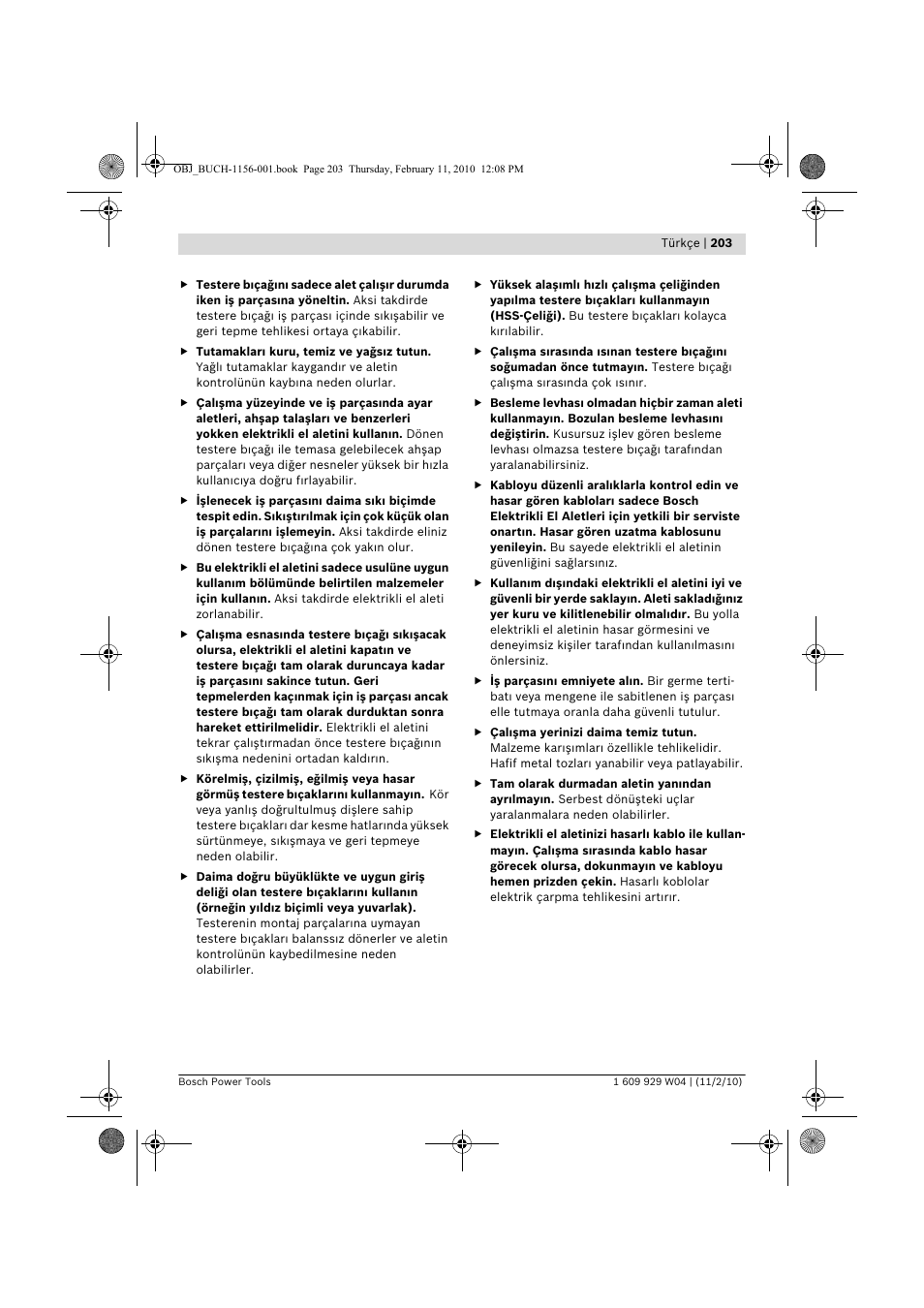 Bosch GCM 10 J Professional User Manual | Page 203 / 470