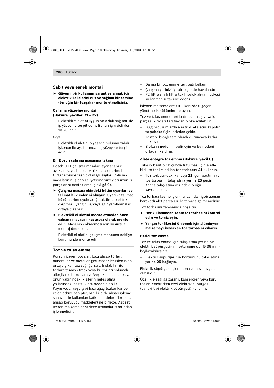 Bosch GCM 10 J Professional User Manual | Page 208 / 470