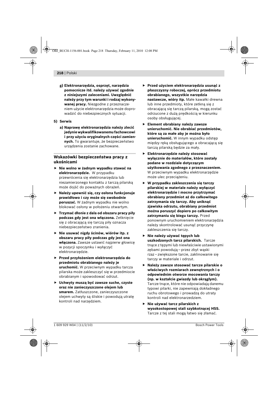 Bosch GCM 10 J Professional User Manual | Page 218 / 470