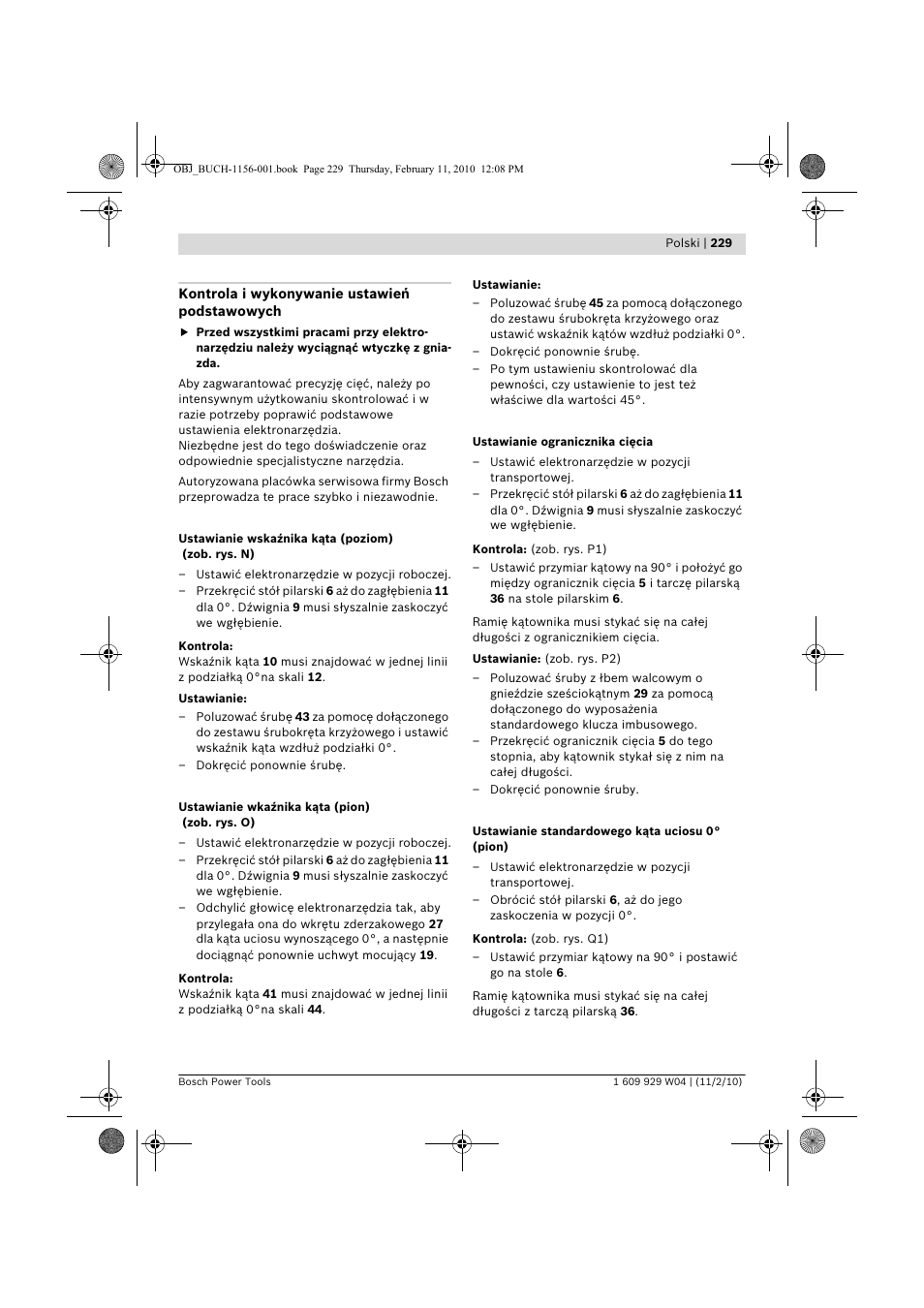 Bosch GCM 10 J Professional User Manual | Page 229 / 470