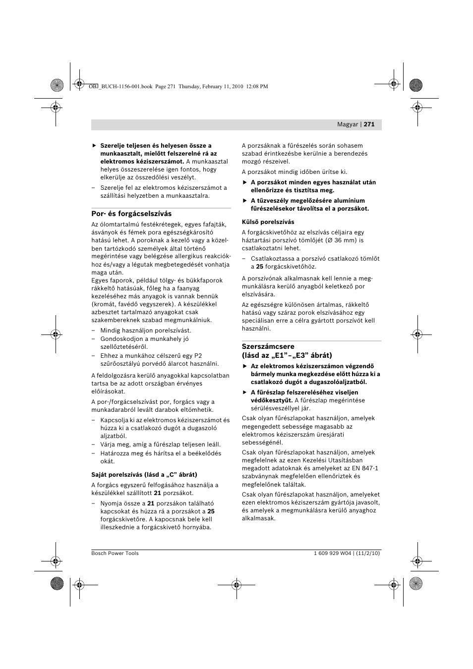 Bosch GCM 10 J Professional User Manual | Page 271 / 470