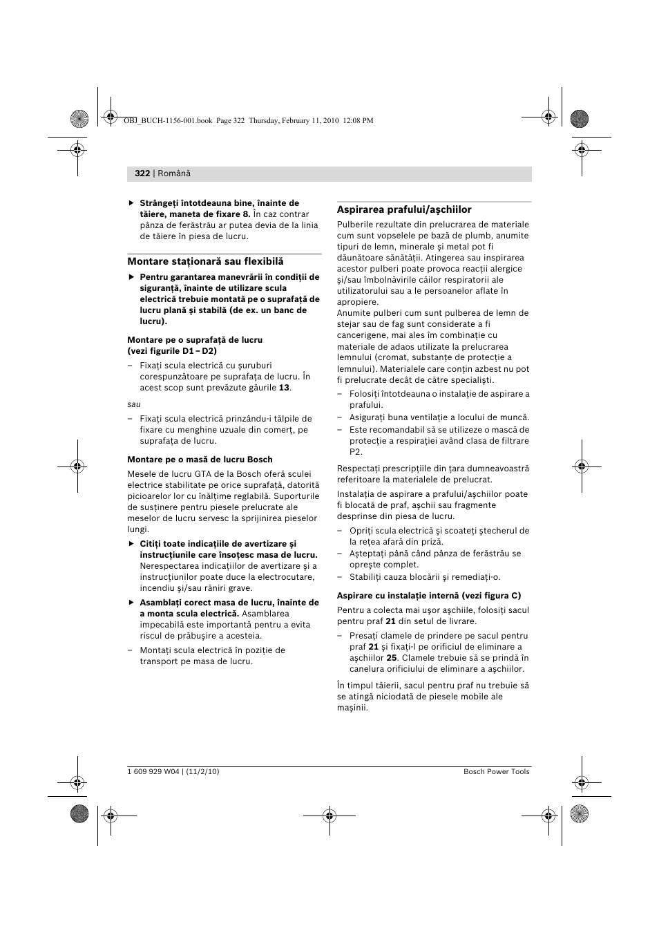 Bosch GCM 10 J Professional User Manual | Page 322 / 470